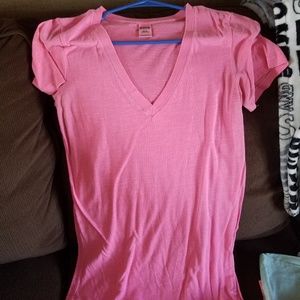PINK V-neck